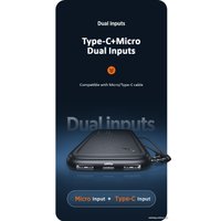 Внешний аккумулятор Usams US-CD150 PB56 10000mAh (черный)