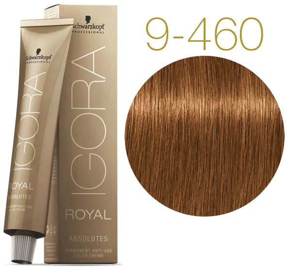 

Крем-краска для волос Schwarzkopf Professional Igora Royal Absolutes 9-460 60 мл
