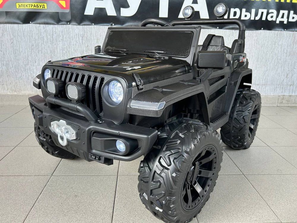 

Электромобиль Baby Driver Jeep C222 4WD (черный)