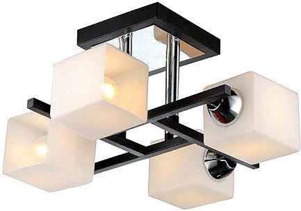 

Припотолочная люстра Imex MD.0073-4-S WENGE+CH