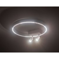 Припотолочная люстра Ambrella light Comfort FL5805/1+2 WH (белый)