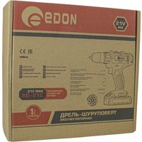 Дрель-шуруповерт Edon AD-21C (с 1-им АКБ)