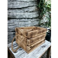 Ящик Florbox Деревянный интерьерный 24.9×15×18.5 см (обжиг)