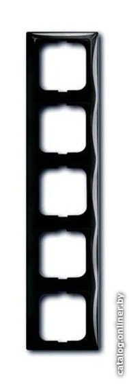 Рамка ABB Basic 55 1725-0-1510 (шато-черный)
