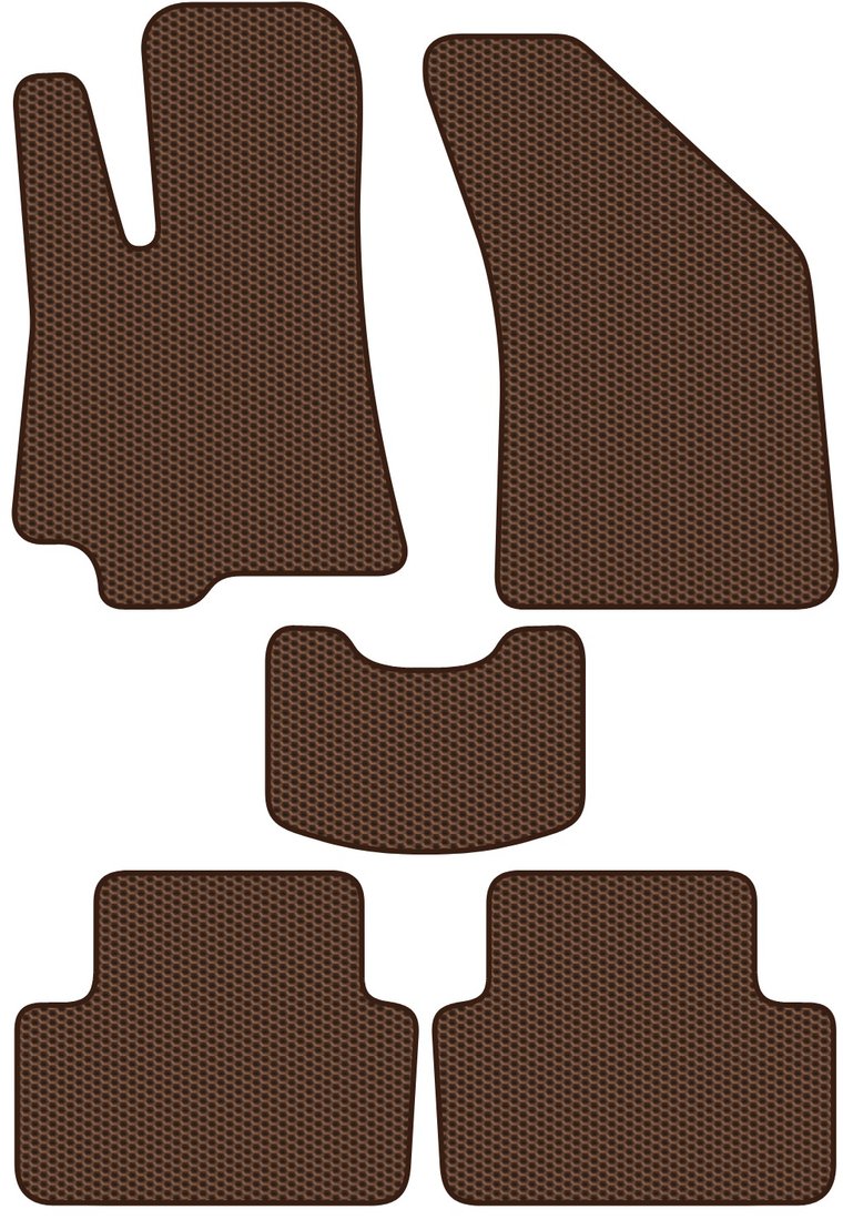 

Комплект ковриков для авто Alicosta Daewoo Lanos (седан / T150) 2000 - 2008 (коричневый, сота)