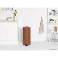 Мусорное ведро Brabantia Pedal Bin NewIcon 30 л (минерально-коричневый)