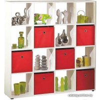 Стеллаж Halmar Caboto 16 (белый)