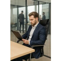 Офисное кресло Everprof EP-708 (сетчатая ткань/черный)