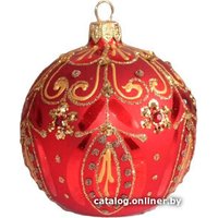 Елочная игрушка Орбитал Шар Д-322 200-060-2 (8см, красный)