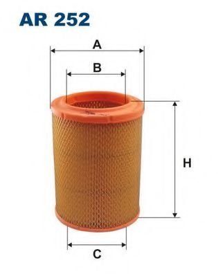 

Воздушный фильтр Filtron AR252