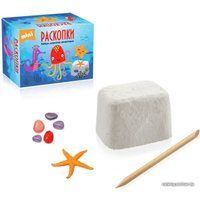 Набор для опытов Раскопки Морские животные мини DIG-33