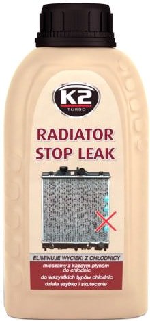 

Присадка в радиатор K2 Radiator Stop Leak 250 мл