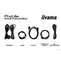 Монитор Iiyama ProLite X4373UHSU-B1