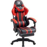 Игровое (геймерское) кресло Defender Colran (черный/красный)