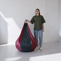 Кресло-мешок Mio Tesoro Груша Kombo XXL GF-130x85-BG (бордовый)
