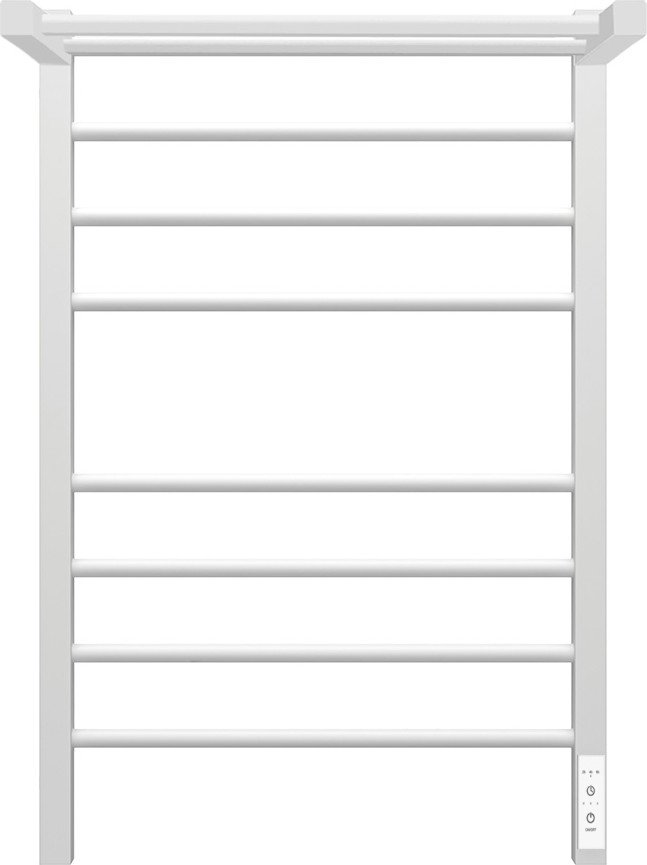 

Полотенцесушитель Granula Квадро Сплит 50х80 (с полкой, терморегулятором, белый)