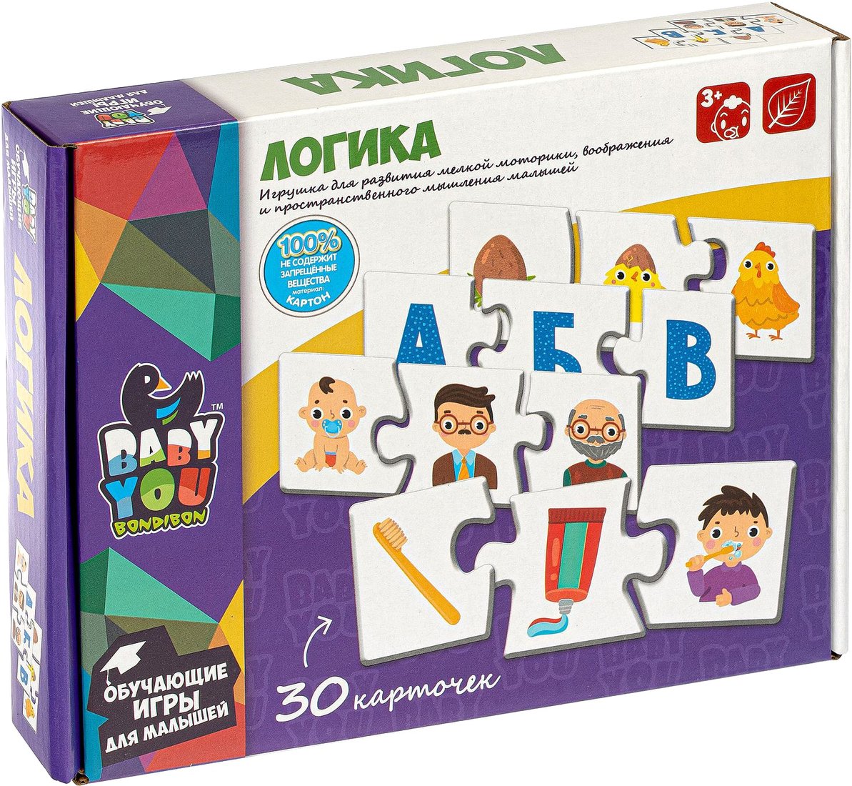 

Мозаика/пазл Bondibon Baby You Логика ВВ4821