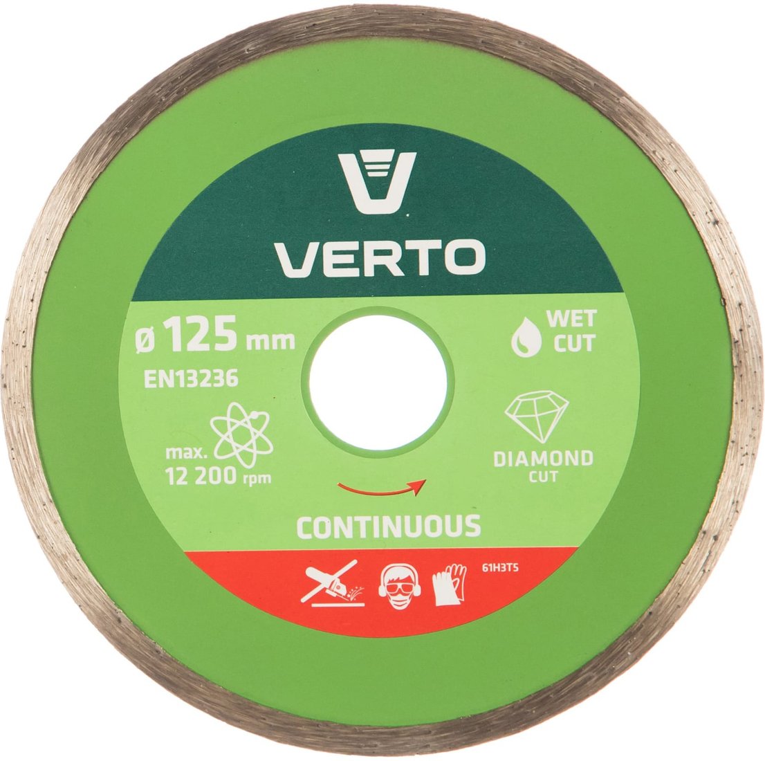 

Отрезной диск алмазный Verto 61H3T5
