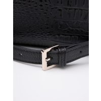 Женская сумка Franchesco Mariscotti 1-4135к (флорида крокодил, черный)