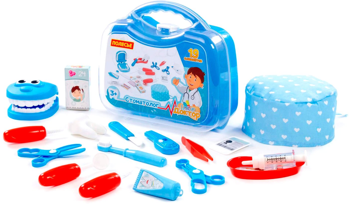 

Игровой набор доктора стоматолога Полесье №23 74963