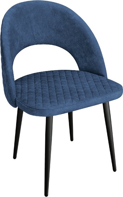 

Стул Трия Гэтсби К1К (черный муар/микровелюр Wellmart Blue)