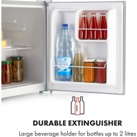 Мини-холодильник Klarstein Scooby 10034549 (серый металл)