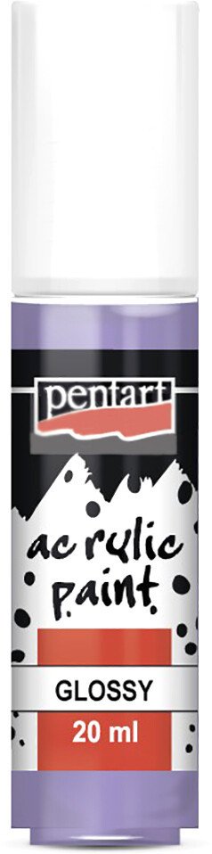

Акриловая краска Pentart 20 мл (светло-пурпурный)