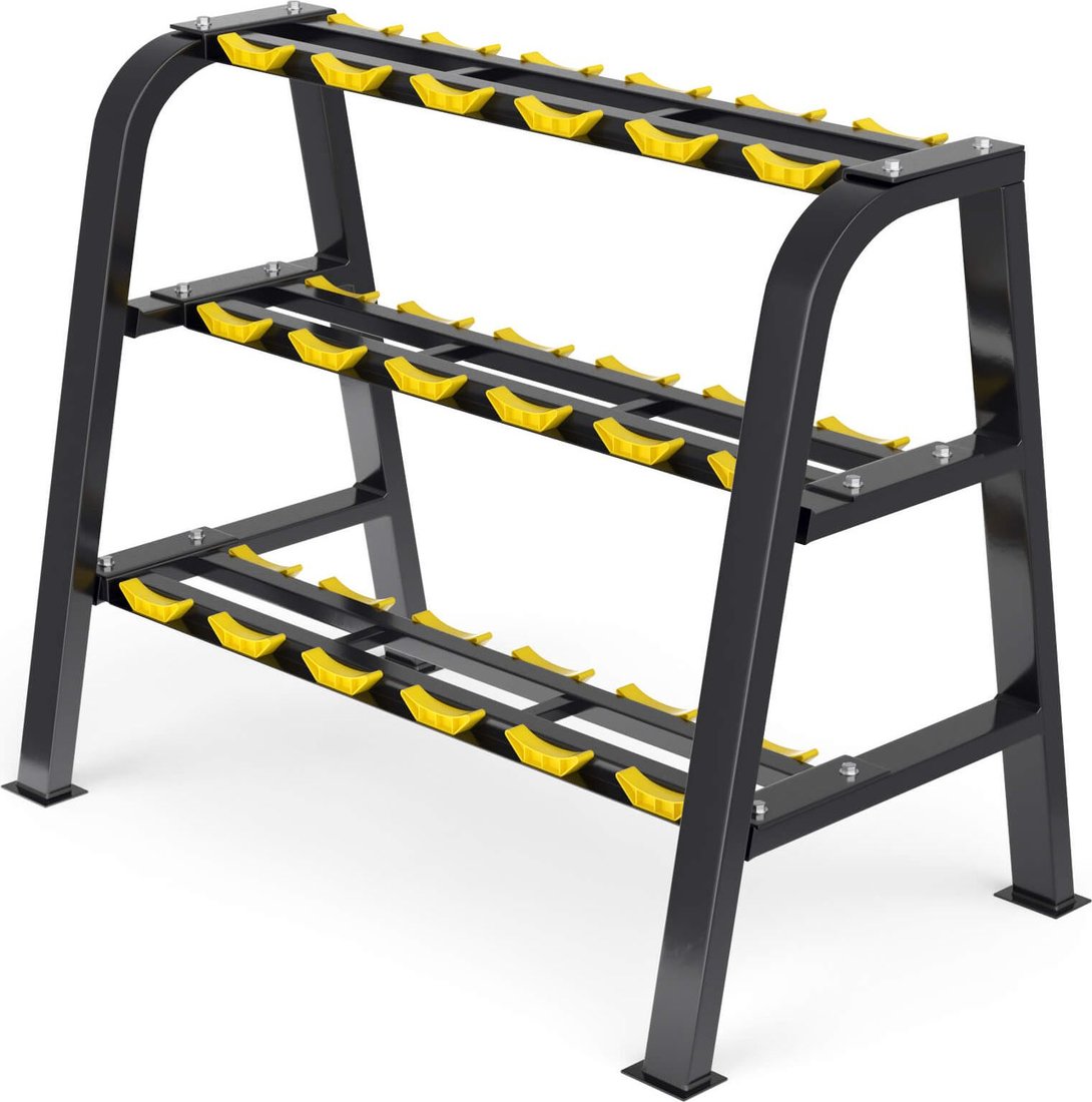 

Стойка/стеллаж Unixfit Pro DumRack 9 DBRK9PBKYL500 500 кг