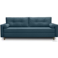 Диван Brioli Марио М (J17/темно-синий)