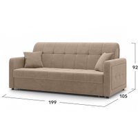 Диван Mio Tesoro Порту 063 АТС180 (Balance 130)
