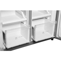 Четырёхдверный холодильник Hyundai CM45083F (нержавеющая сталь)