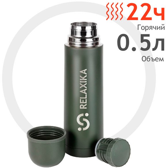 

Термос Relaxika 101 500мл (хаки)