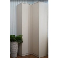 Шкаф распашной ДСВ МС Мори угловой МШУ 940 (сатин)