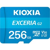 Карта памяти Kioxia Exceria G2 microSDXC LMEX2L256GG2 256GB (с адаптером)