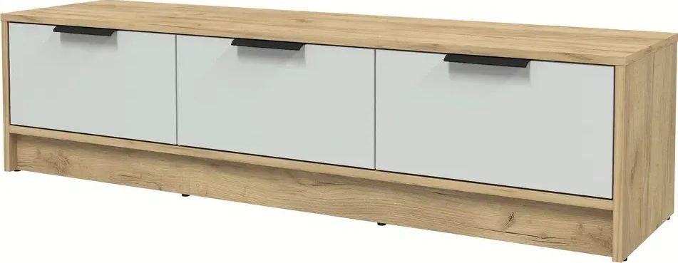 Тумба Интерлиния ТВ Концепт КТ-ТВ3-35 Глосс (дуб золотой/грей)