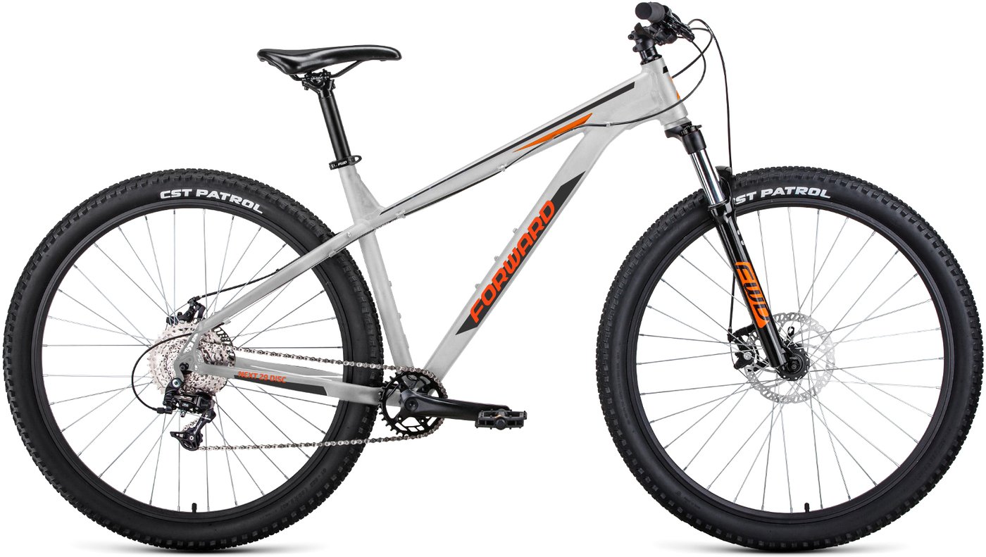 

Велосипед Forward Next 29 X D 2022 (хром/оранжевый)