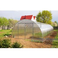 Теплица ComfortProm 40x20/1 10x4 м (двухстворчатая, 3.8 мм поликарбонат)