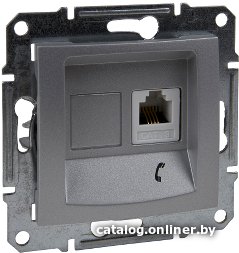 Розетка телефонная Schneider Electric Sedna SDN4101160