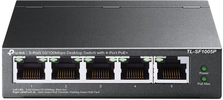 

Неуправляемый коммутатор TP-Link TL-SF1005P V2