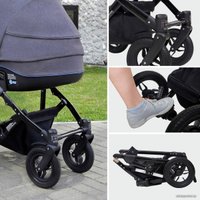 Универсальная коляска Siger Adelante (2 в 1, темно-серый/фиолетовый)