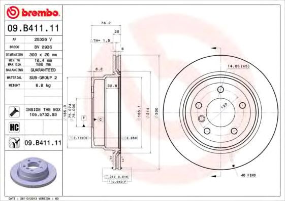 

Brembo 09B41111