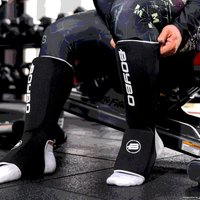 Защита голени и стопы BoyBo Хлопчатобумажная (XS, черный)