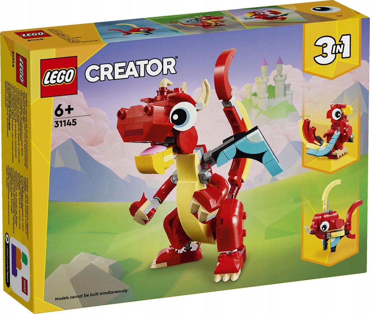 

Конструктор LEGO Creator 31145 Красный дракон