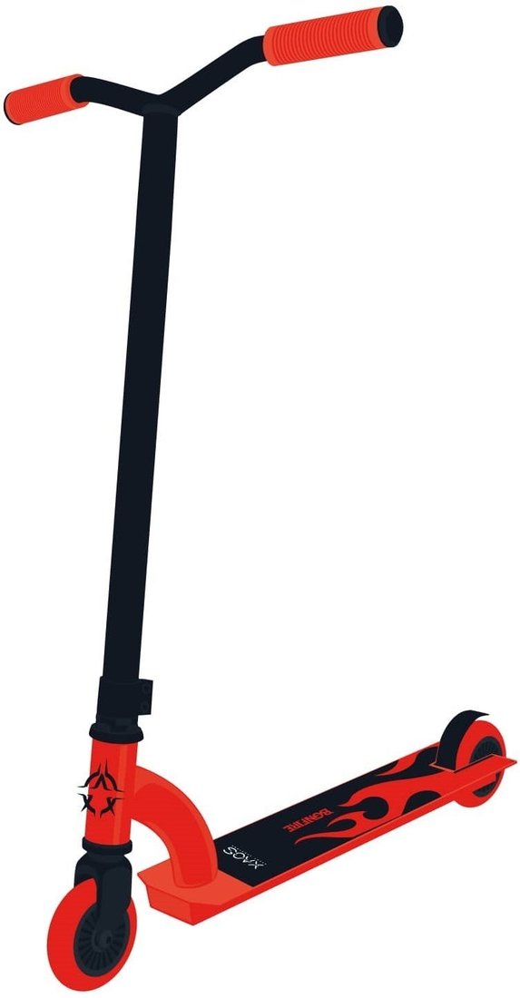 

Трюковый самокат Xaos Bonfire (красный)