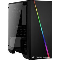 Корпус AeroCool Cylon Mini Tempered Glass (черный)