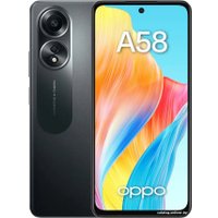 Телефон Oppo A58 CPH2577 6GB/128GB международная версия (черный)