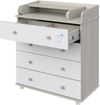 Атон Мебель Орион 804 Oliver ЛДСП (шимо светлый/белый)