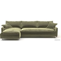 Угловой диван Савлуков-Мебель Next 210032 (темно-зеленый)