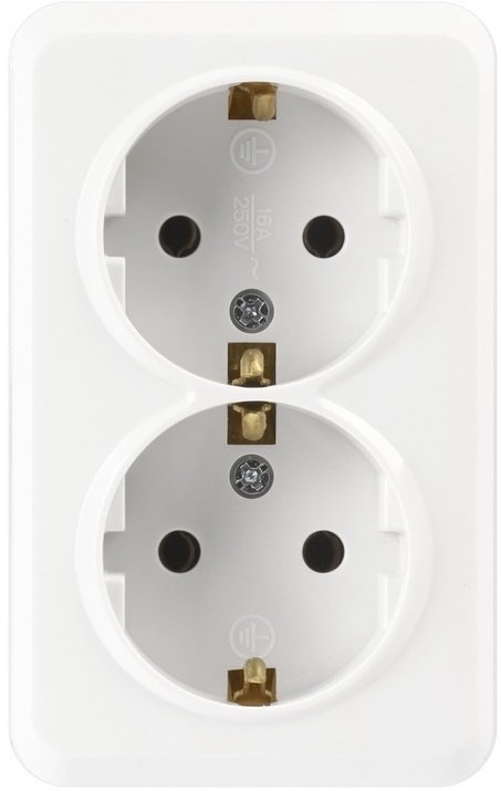 

Розетка SmartBuy SBE-03w-16-S2-Z-c