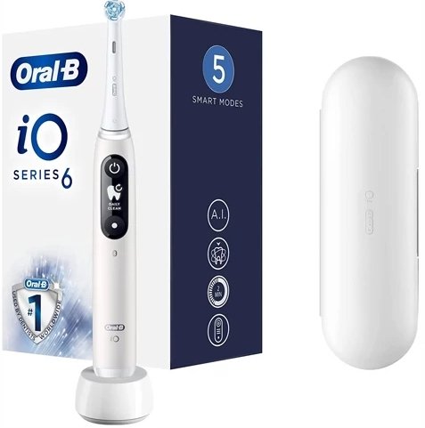 

Электрическая зубная щетка Oral-B iO 6 (белый)